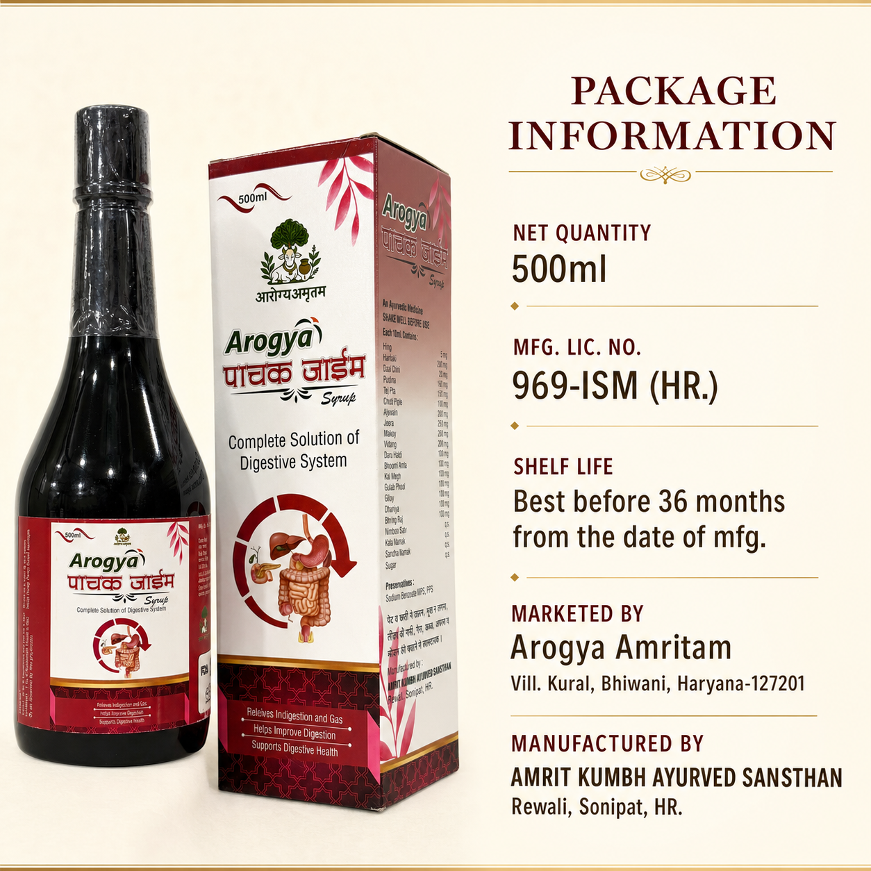 Arogya Pachak Jayam